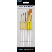 Picture of SET OF 5 CRAFT BRUSHES
